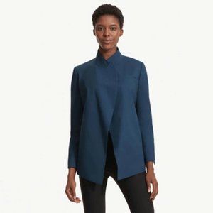 MM Lafleur Twilight Blue Tropical Wool Oliver Jacket Blazer